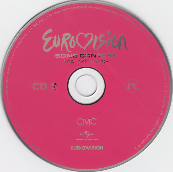 Eurovision Song Contest 2013; Malmo we Are One : CD2